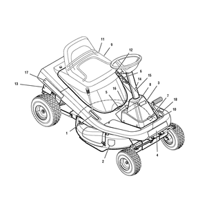 Part Location Diagram of MU48X5182MA Murray Decal, Decal Auto Disconnect